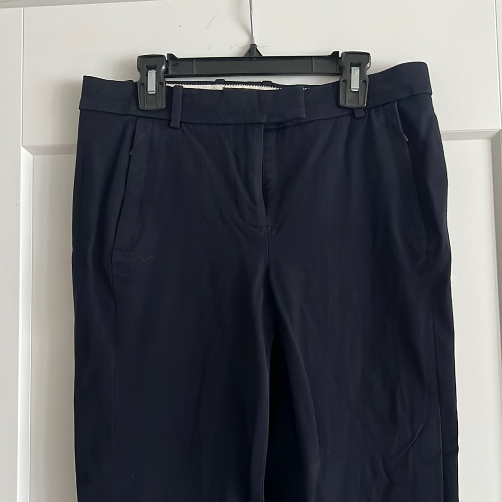 J crew navy ankle pants